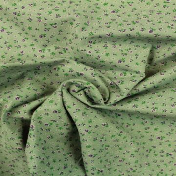 Little Flowers on Vintage Mint