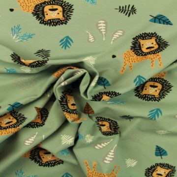 Lions on Vintage Mint