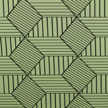 Lined Cubes on Vintage Mint