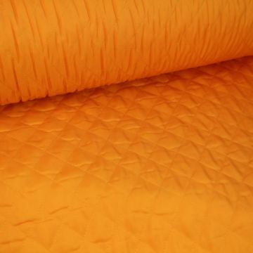Gewatteerde en Doorgestikte Voering - Zacht Oranje