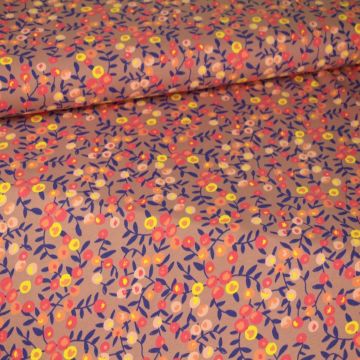 Lovely Flowers on Old Pink