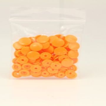 Kam Snaps - Licht Oranje 25 stuks