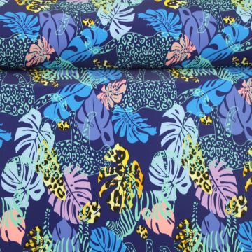 lycra print panter 