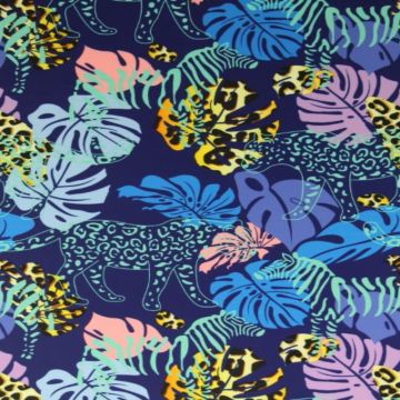 lycra print panter 