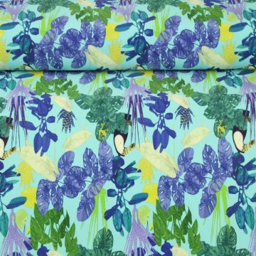 Lycra - Toekan in the wild Aqua