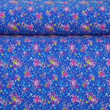 Lycra - Floral Ocean 