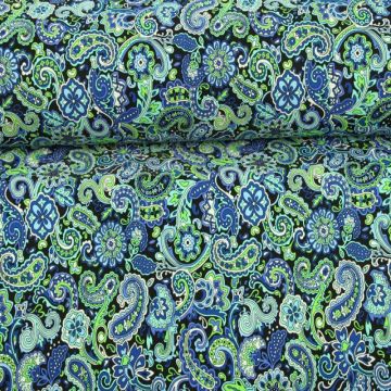 Lycra - Paisley 