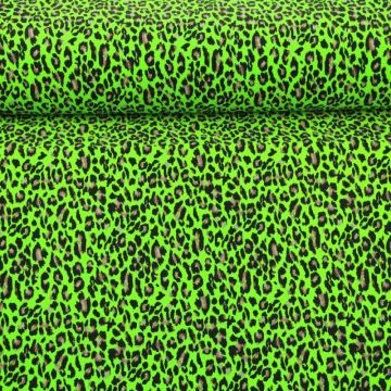 Lycra - Bright Green Panther 