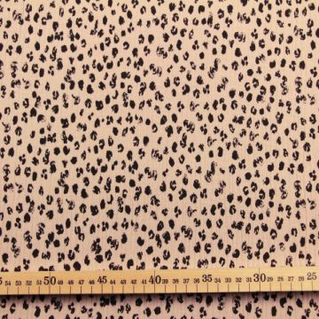 Hydrofiel Stof - Spots Old Pink