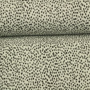 Hydrofiel Stof - Spots Light Grey