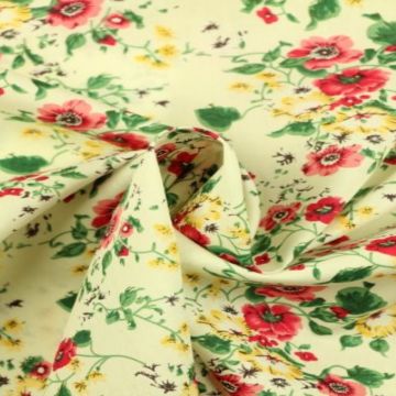 bloemen zee in vanille 