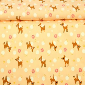 Katoenen Tricot - Sweet Deer 