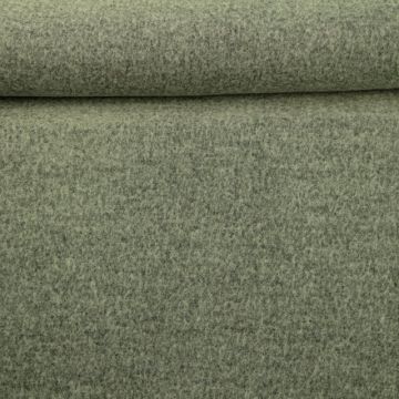 brushed wool grijs melange