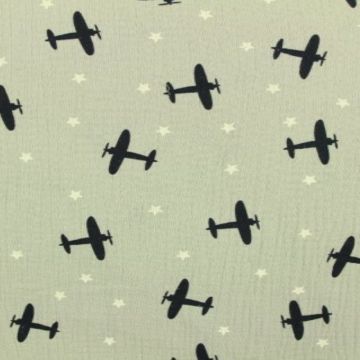 Planes in the Sky on Grey