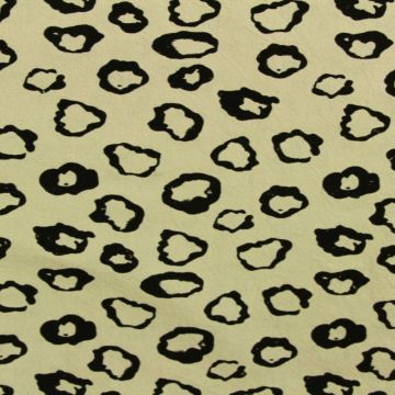 Leopard on Soft Grey