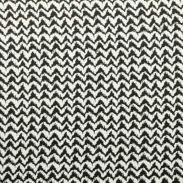 Jacquard Jersey - Dancing Zigzag 