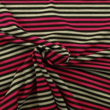 Gebreide tricot - Bright Stripes