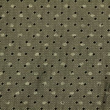 Lace - Black and Silver Dots