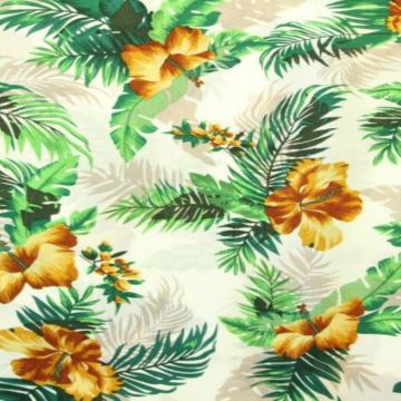 Viscose - Summer Hibiscus 