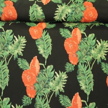 Viscose - Poppy Black