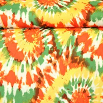 Viscose - Tie Dye With the Hippies