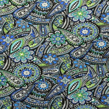 Lycra - Summer Paisley