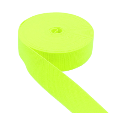 Elastiek Super Soft - Neon Geel - 40 mm