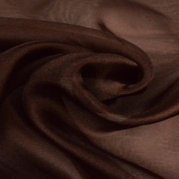 Organza Crystal - Chocolate Brown