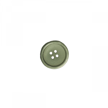 Knoop - Mantel Mat Green - 22,5mm