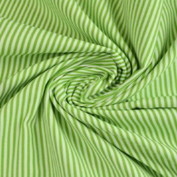 Katoen - Summer Stripes - Lime