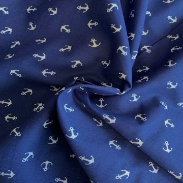 Katoen - Anchor - Dark Blue