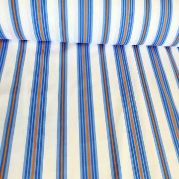 Katoen Stretchy - Beach Stripes