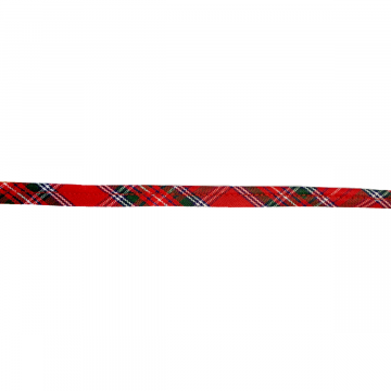 Paspelband Ruit - Red/Green/White