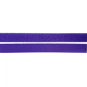 YKK - Klittenband -Purple