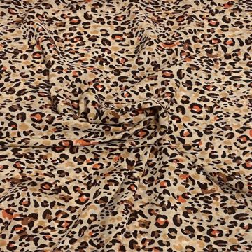Viscose - Terra Leopard