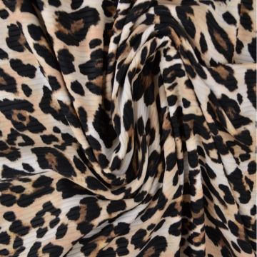 Lycra - Ribbly Leopard