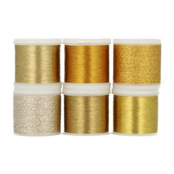 Madeira Crown Box - Gold Metallic