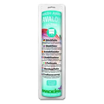 Madeira - Avalon Ultra wash-away 0.3x3m - transparant