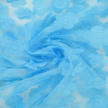 Mesh Flower - Blue 05