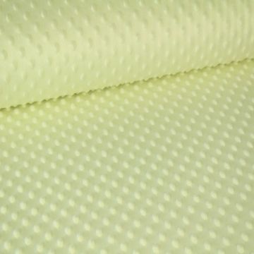 Minky Fleece Dots - Vanilla