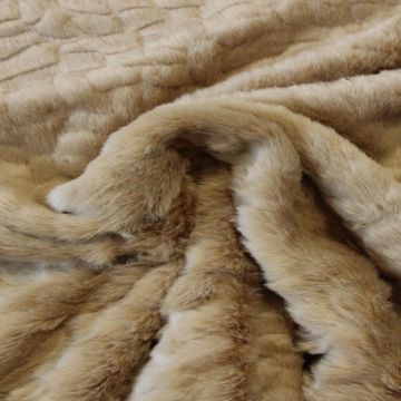 Faux Fur - Warm Beige