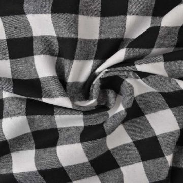Flanel Ruiten - White/Black