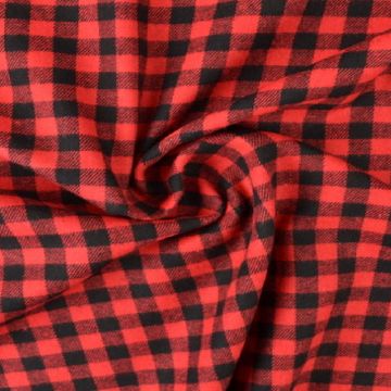 Flanel Ruiten Tiny - Red/Black