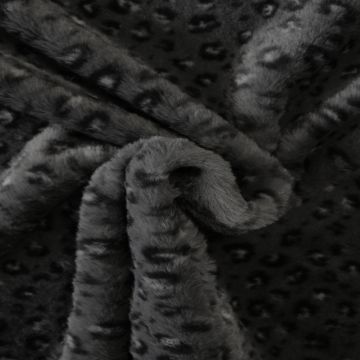 Fur - Leopard Dark Grey