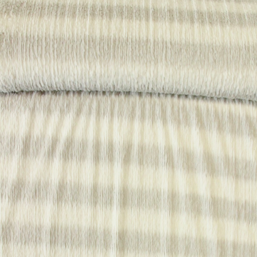 Fur - Stripes Light Grey