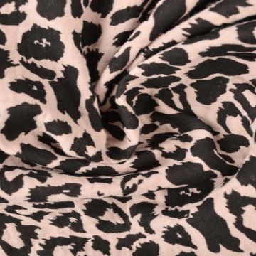 Hydrofiel - Black Leopard on Old Pink