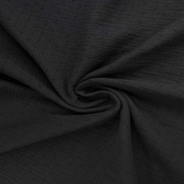 Hydrofiel Dobby - Zwart - 03