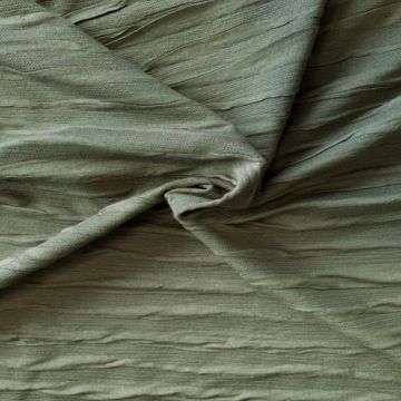 Jacquard Jersey - Army Lines