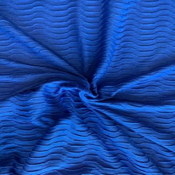Jacquard Jersey - Blue Lines