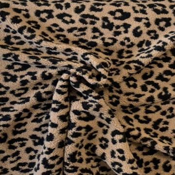 Teddy Borg Leopard - Camel/Black